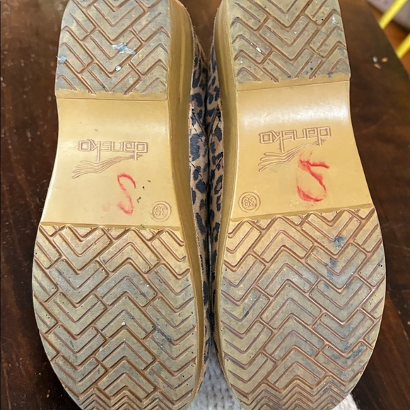 RARE Dansko Leopard professional clog, size 39 - Picture 4 of 4